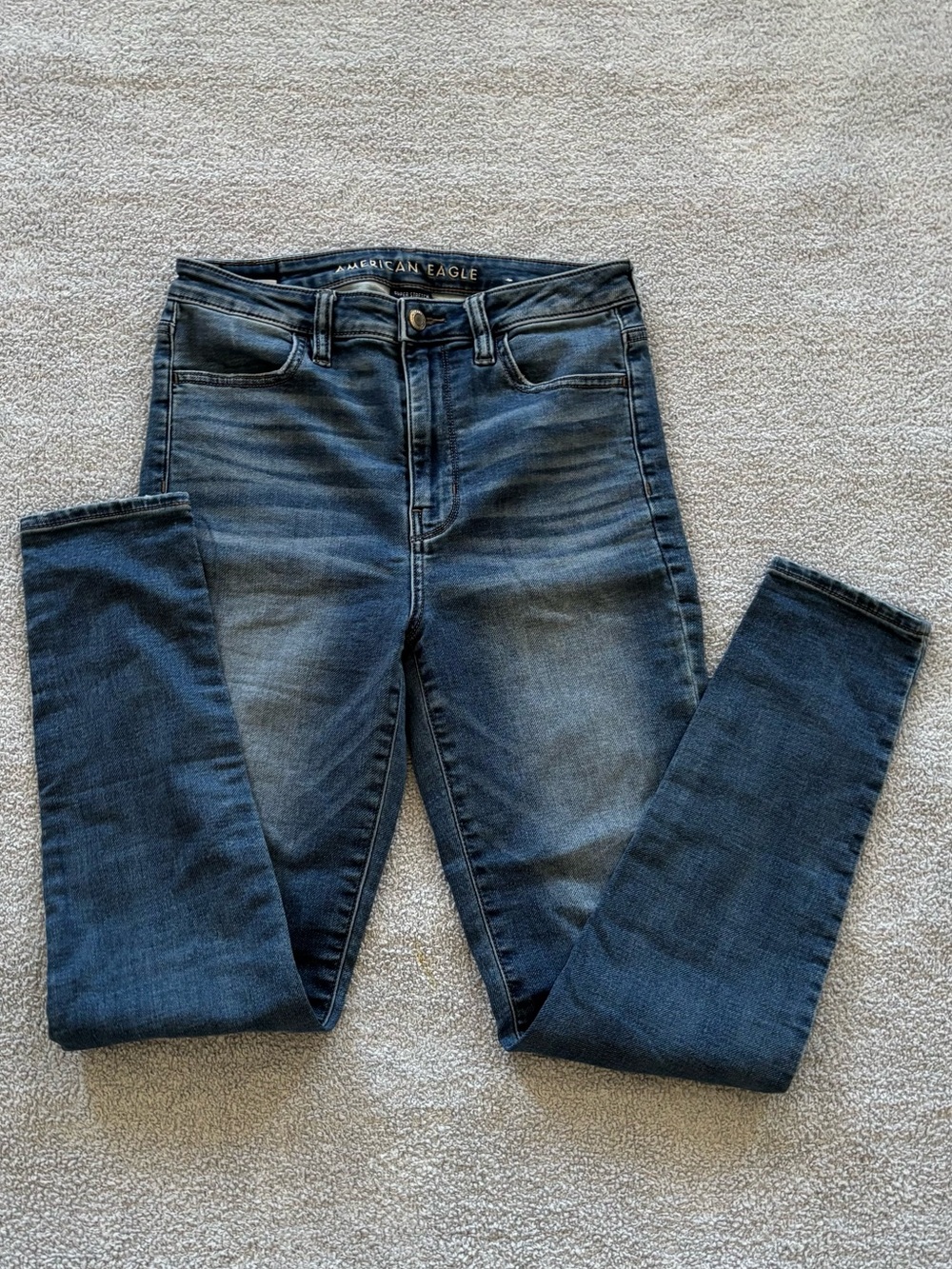 American Eagle Outfitters Women’s Dark Blue Skinny Jeans